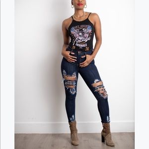 RippedJeans. Super stretchy material